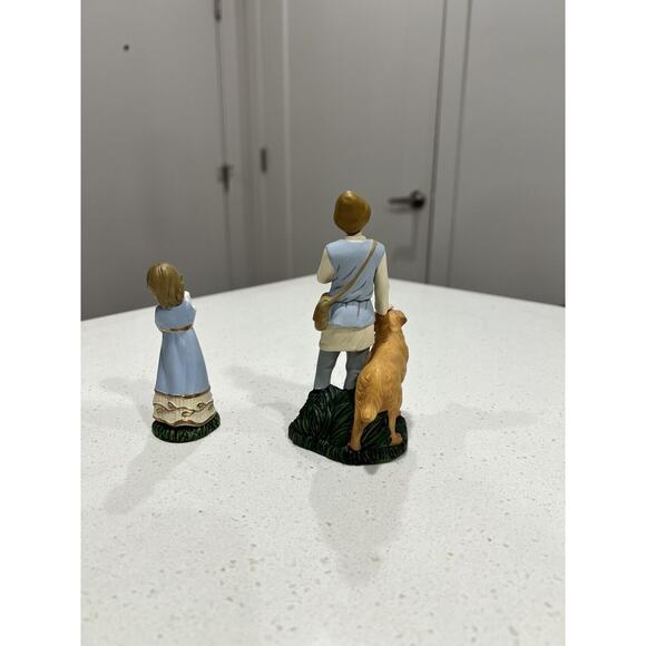 Thomas Kinkade Nativity “Watchful Guardians” & “Little Shepherds” - Picture 3 of 6